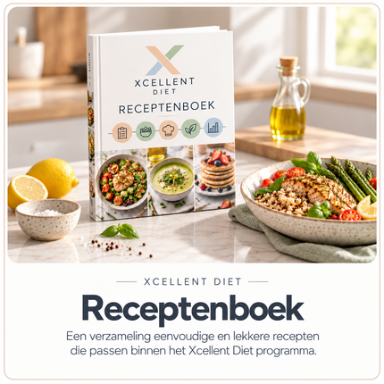 Xcellent Diet receptenboek met gezonde, praktische en koolhydraatarme recepten